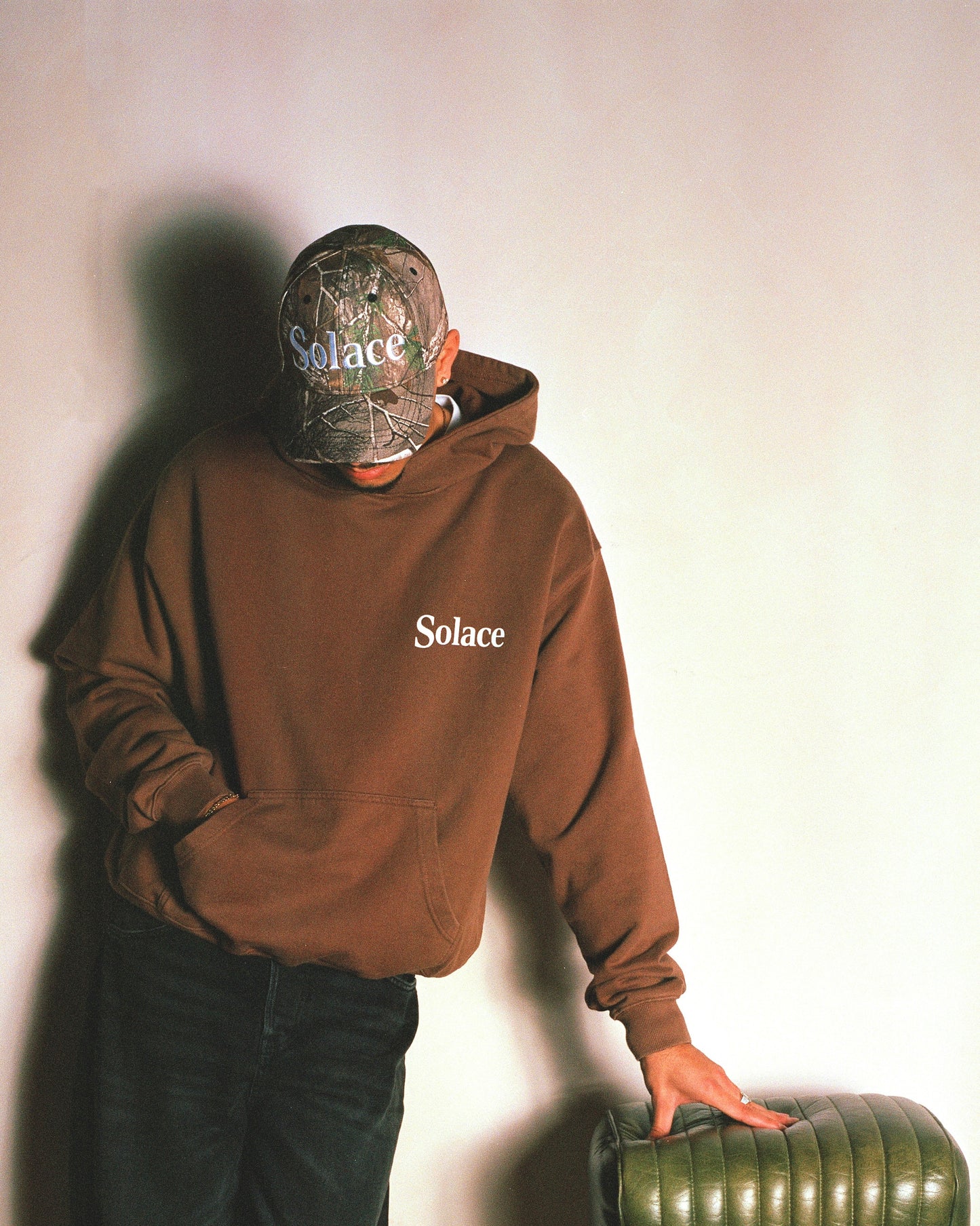 Tranquilo Camo 6 Panel Baseball Cap - Tree Camo/Ivory