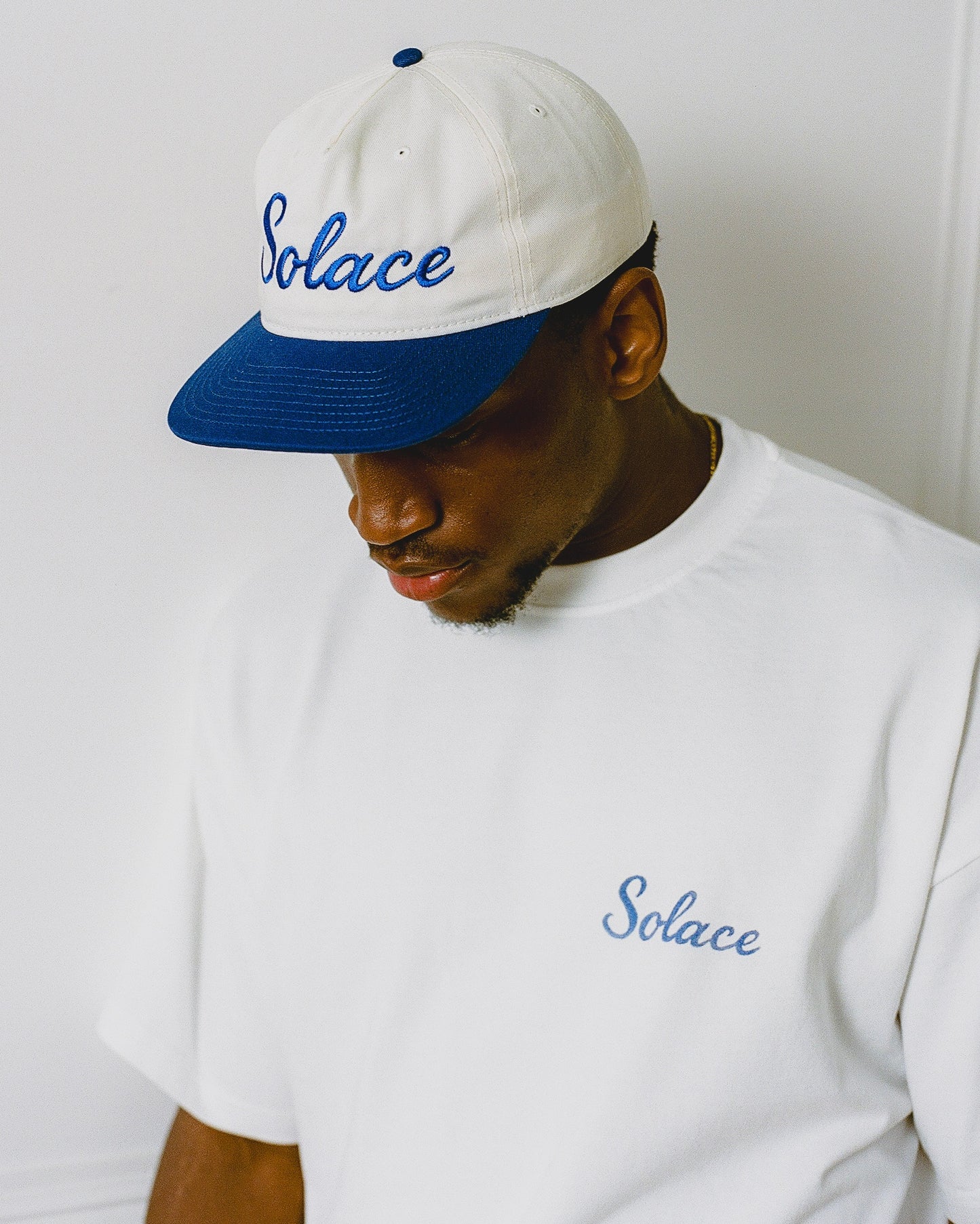 Piatto Graphic T-Shirt - Ivory/Ocean Blue