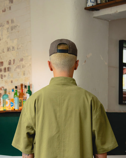 soLAce 5 Panel Baseball Cap - Walnut Brown/Carbon Black