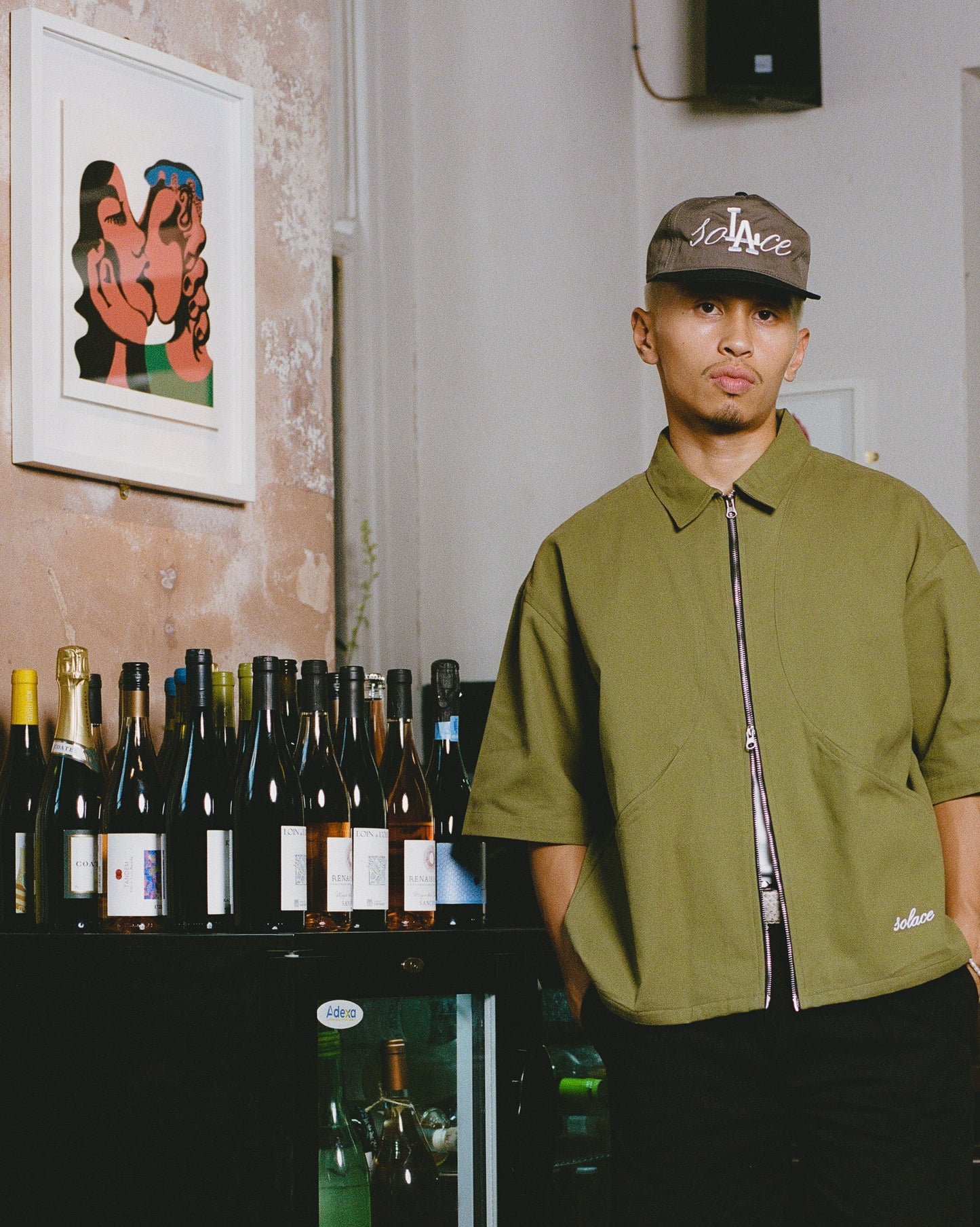 soLAce 5 Panel Baseball Cap - Walnut Brown/Carbon Black