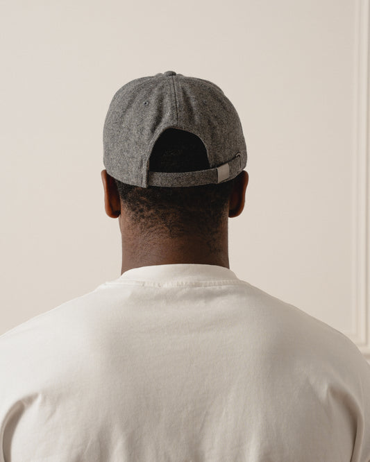 soLAce Wool Baseball Cap - Storm Grey/Ivory