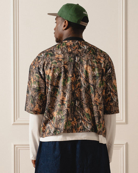 Dove Tree Camo Mesh Jersey - Dove Tree Camo/Ivory