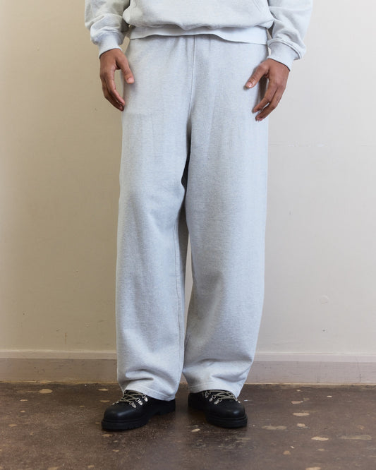 Cursive Logo Balloon Leg Jogger - Cloud Grey/Midnight Navy